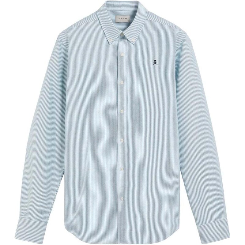 Scalpers Košeľa New Oxford svetlomodrá / biela 66078671