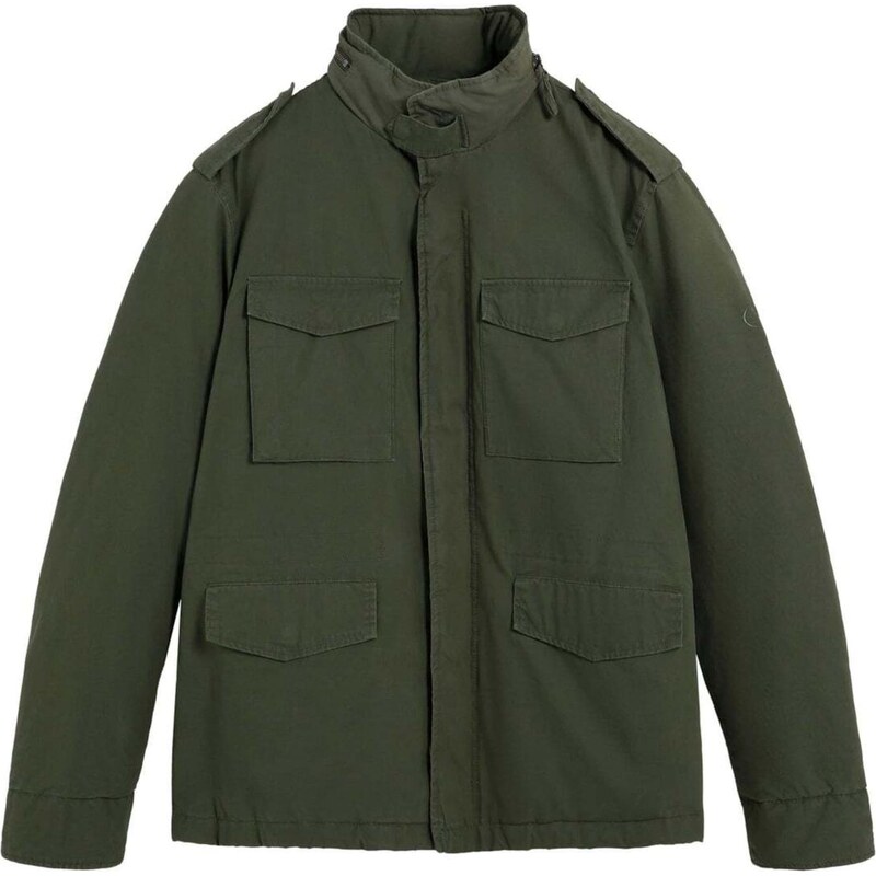 Scalpers Prechodná bunda kaki 66078685