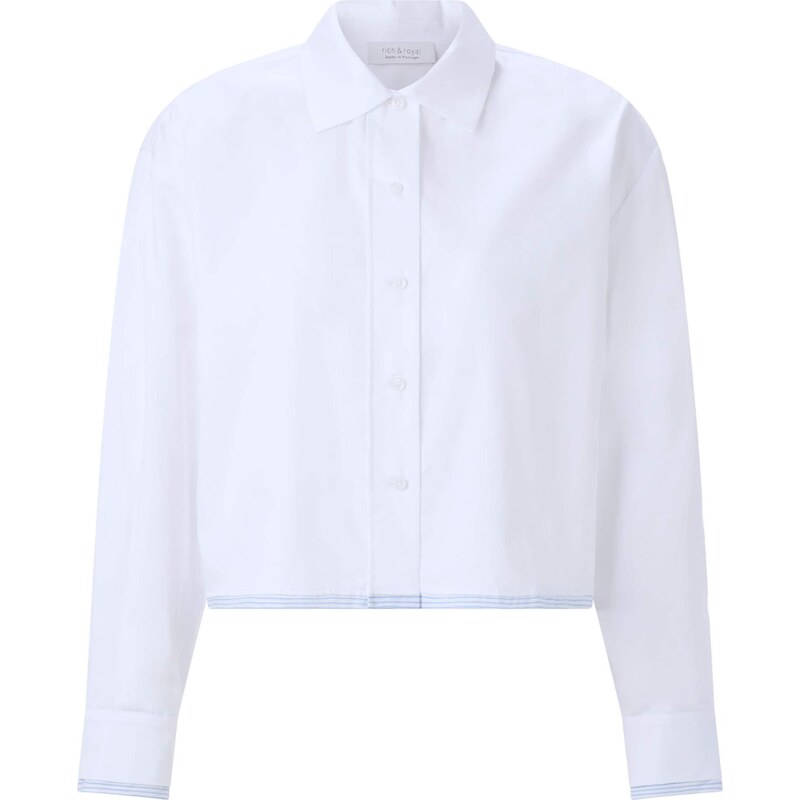 Rich & Royal Blúzka svetlomodrá / biela 66078743