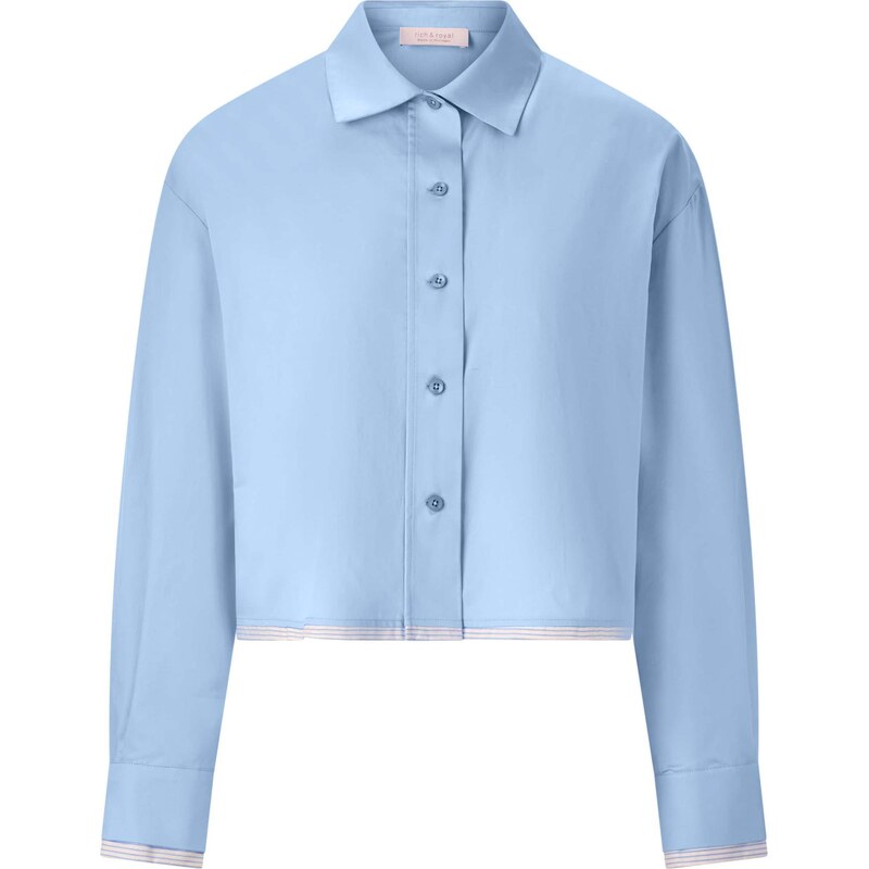 Rich & Royal Blúzka nebesky modrá / biela 66078750