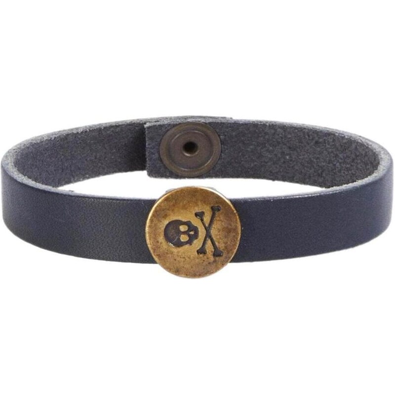 Scalpers Náramok Prince námornícka modrá 66078875