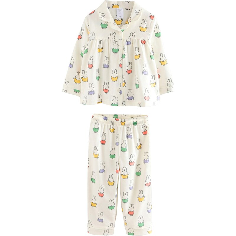 Next Pyžamo Miffy nebielená / žltá / zelená / čierna 66078939