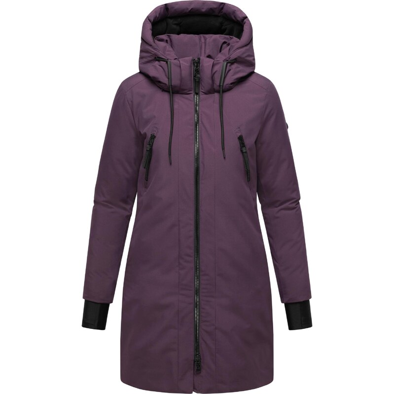 NAVAHOO Zimný kabát Winterzart 14 černicová / čierna 66078968