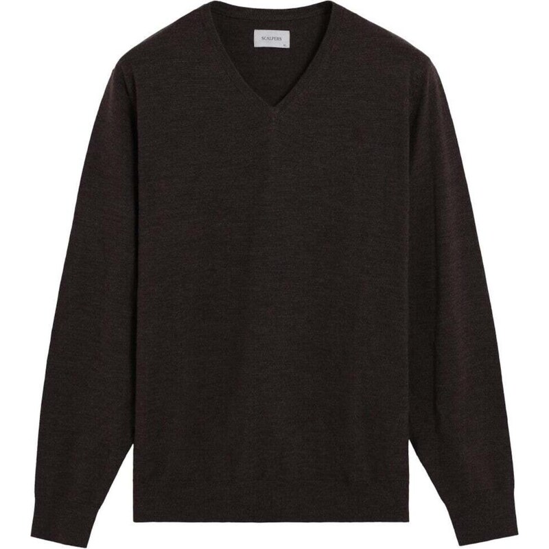 Scalpers Sveter Classic červená / burgundská 66079001