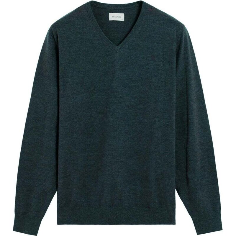 Scalpers Sveter Classic tmavozelená 66079020