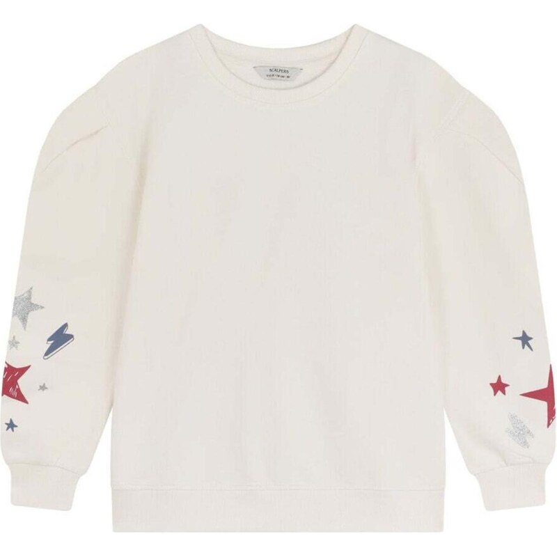 Scalpers Mikina modrá / sivá / červená / šedobiela 66079014