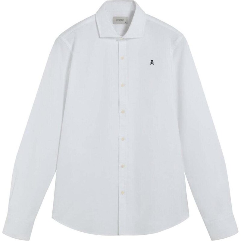 Scalpers Tričko biela / šedobiela 66079108