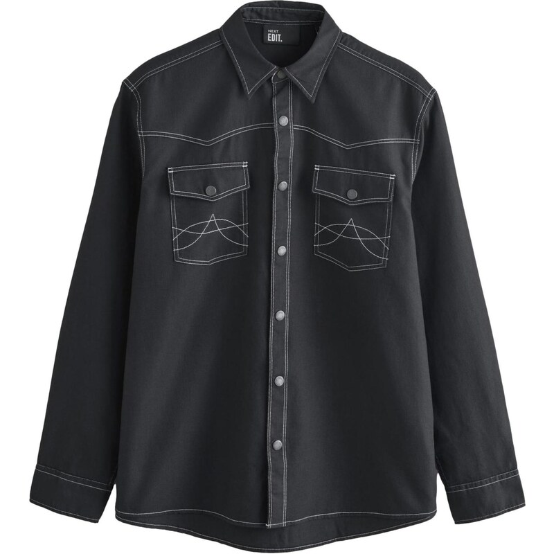 Next Košeľa čierna 66079135