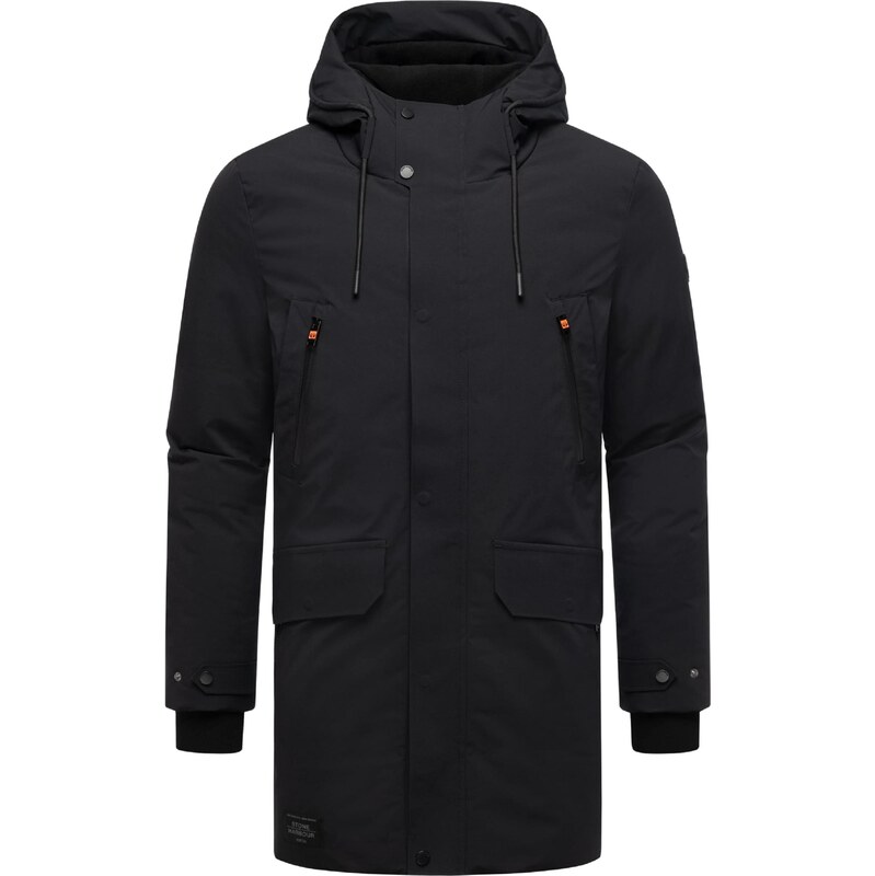STONE HARBOUR Zimný kabát čierna 66079194