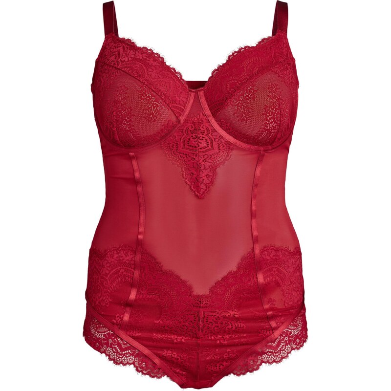 Devoted by Zizzi Body Lelsa bordová 66079212