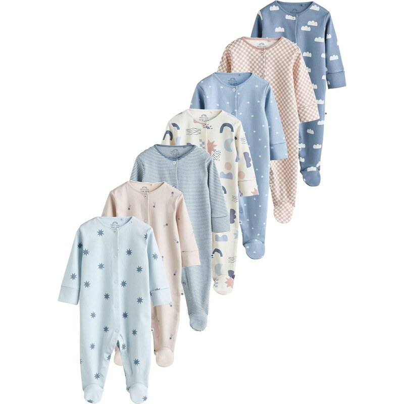 Next Body béžová / svetlomodrá / biela 66079307