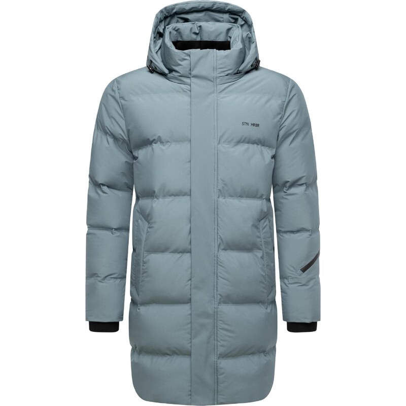 STONE HARBOUR Zimný kabát Thadeek XX dymovo modrá / čierna 66079379