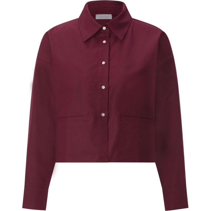 Rich & Royal Blúzka vínovo červená 66079380