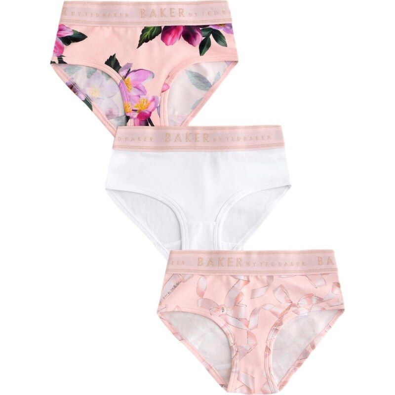 Baker by Ted Baker Nohavičky ružová / biela 66079420