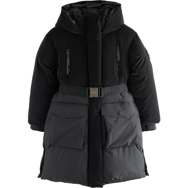 Baker by Ted Baker Kabát tmavosivá / čierna 66079438