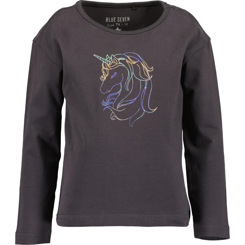 BLUE SEVEN Tričko svetlomodrá / horčicová / tmavosivá / levanduľová 66079493