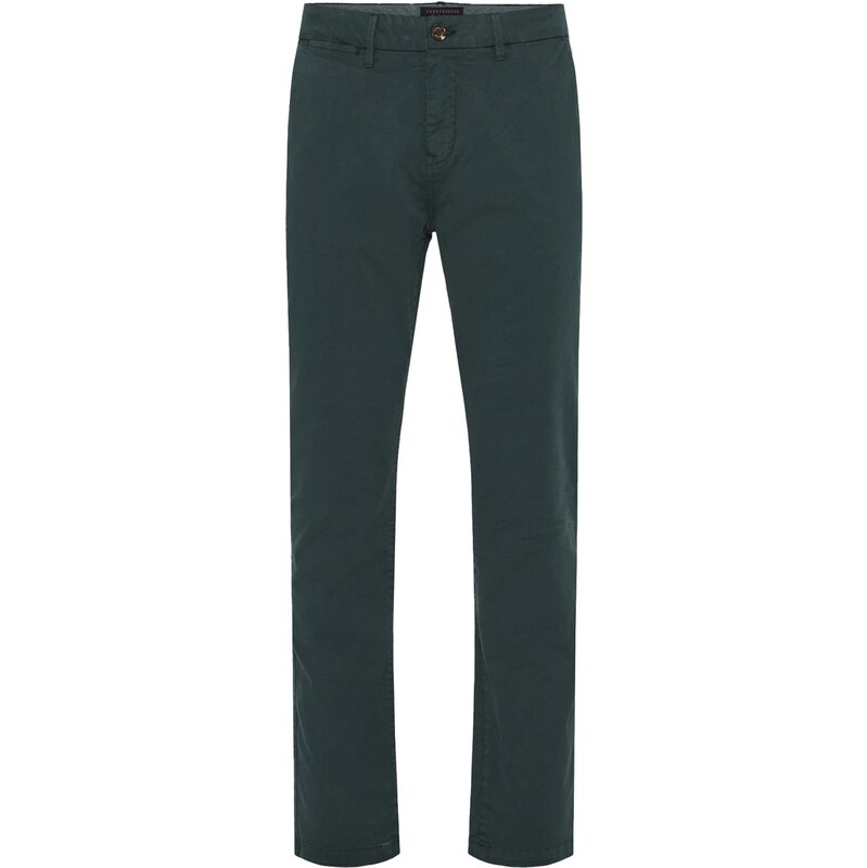 Funky Buddha Nohavice tmavozelená 66079525