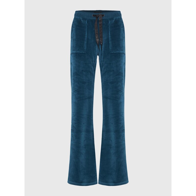 Funky Buddha Nohavice petrolejová 66079556