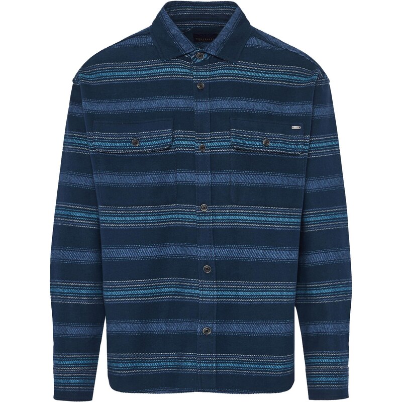 Funky Buddha Košeľa modrá / námornícka modrá 66079545