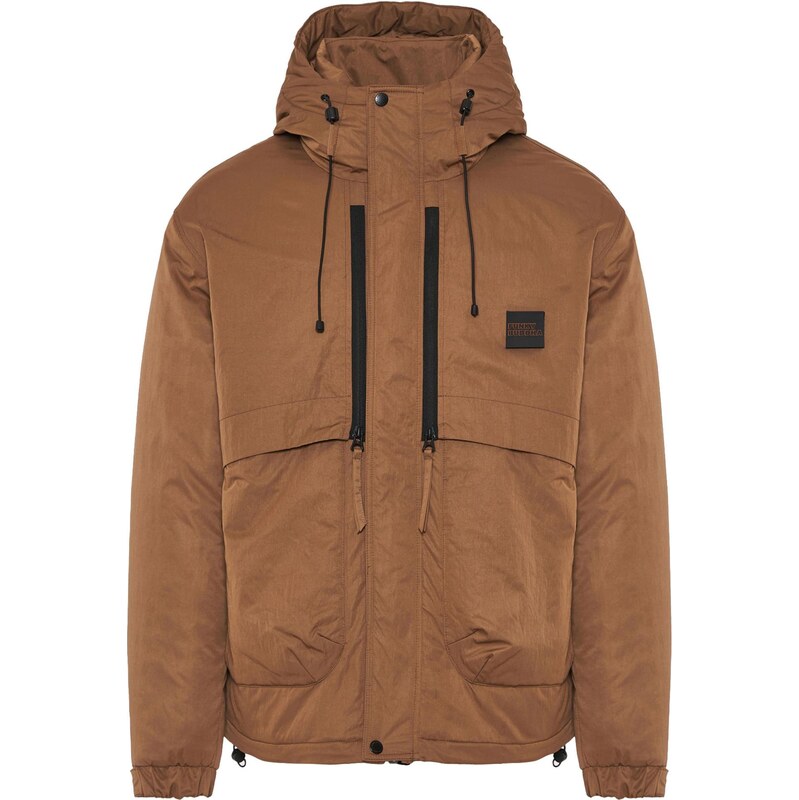 Funky Buddha Zimná bunda tmavohnedá 66079530