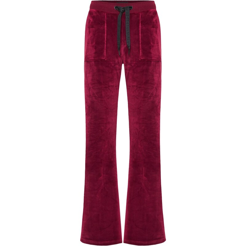 Funky Buddha Nohavice farba lesného ovocia 66079580