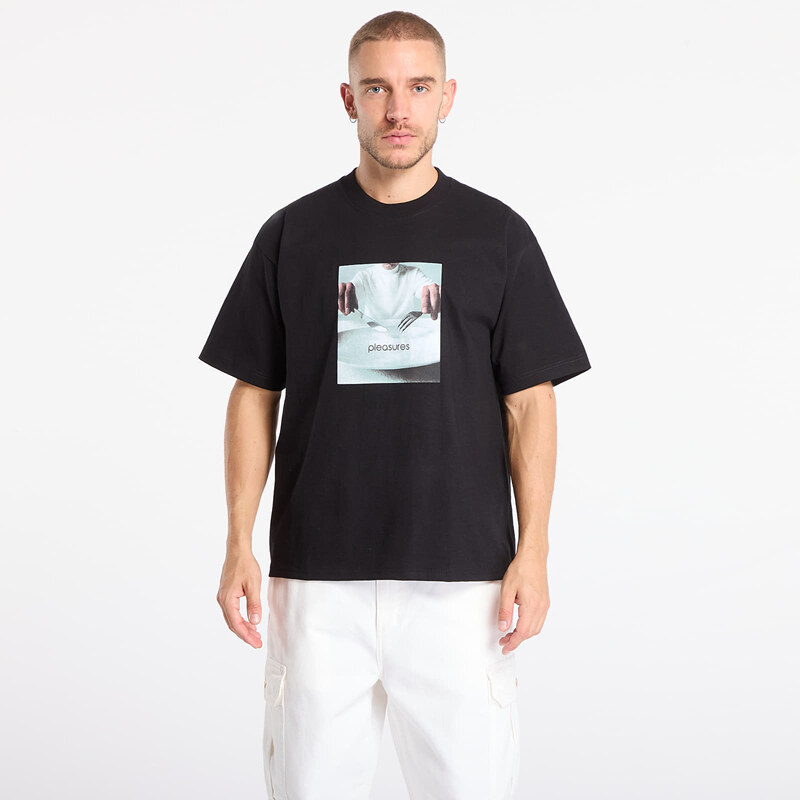 Tričko PLEASURES Breakfast T-Shirt Black M 66079772