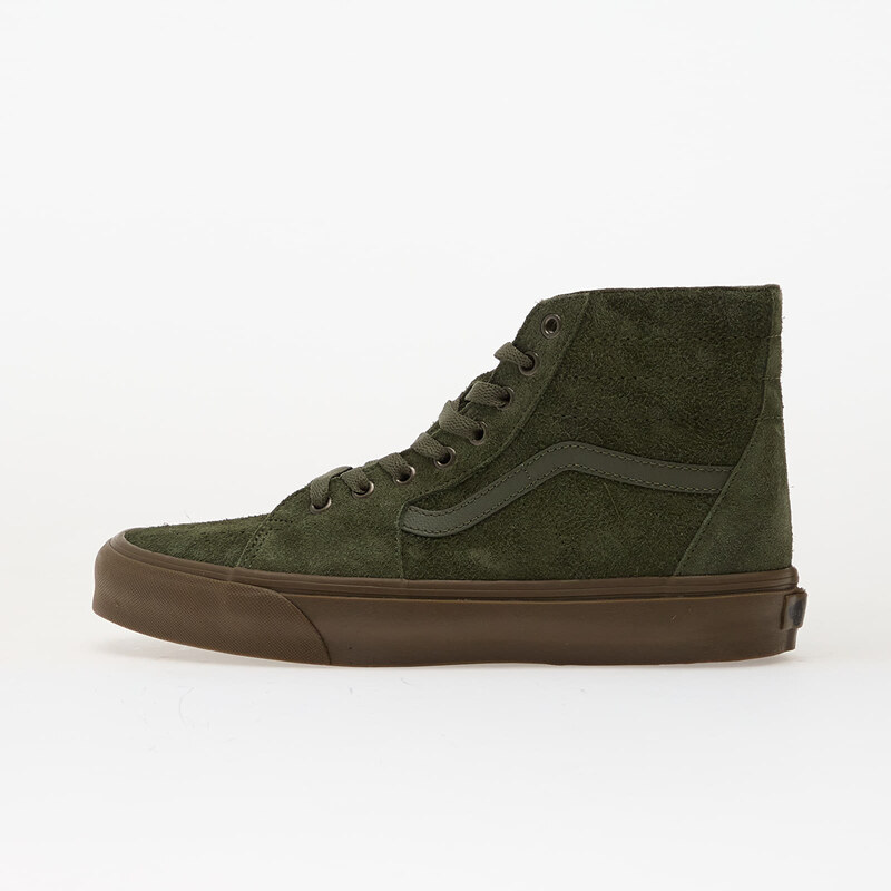 Vans SK8-Hi Tapered Hairy Suede Olive/ Gum 66079776