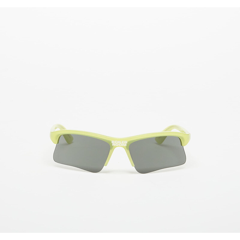 Slnečné okuliare PLEASURES Boiler Room Active Sunglasses Lime 66079781