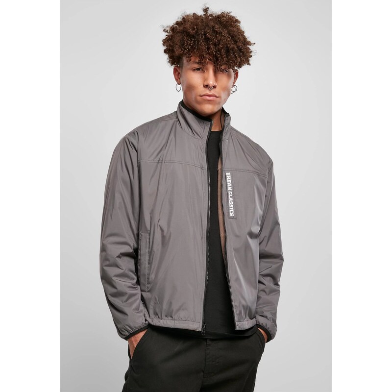 Urban Classics Reversible jacket Polar Fleece darkkhaki/asphalt 66081765