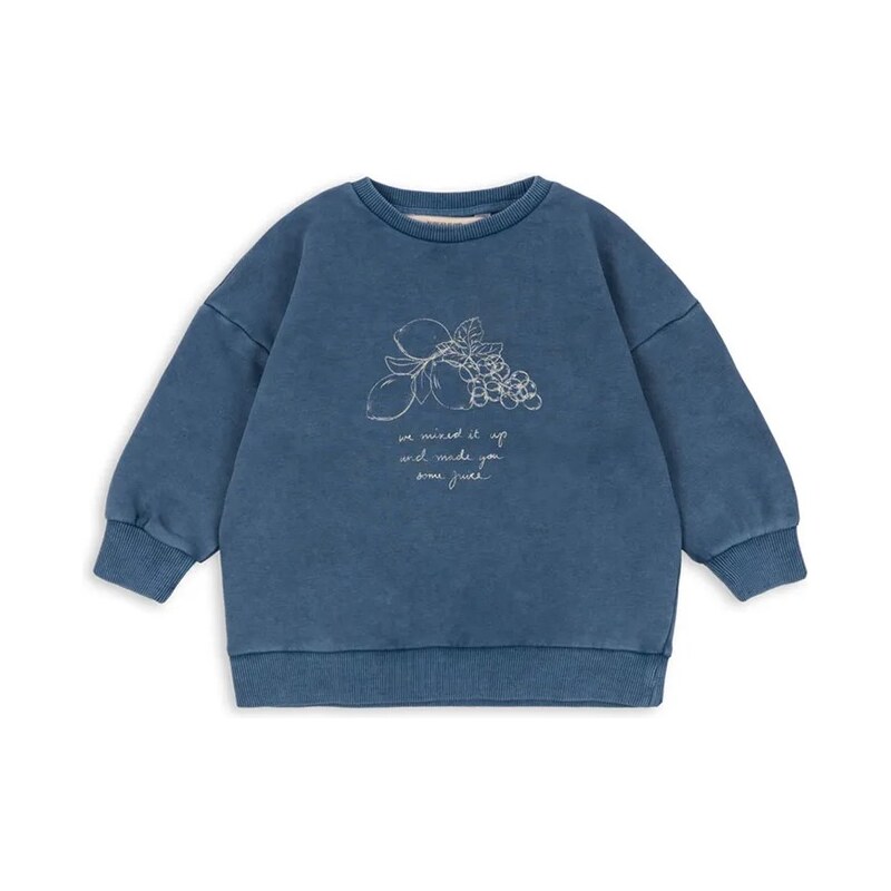 Detská mikina Konges Sløjd LOU WASHED SWEAT SHIRT OCS 66082937