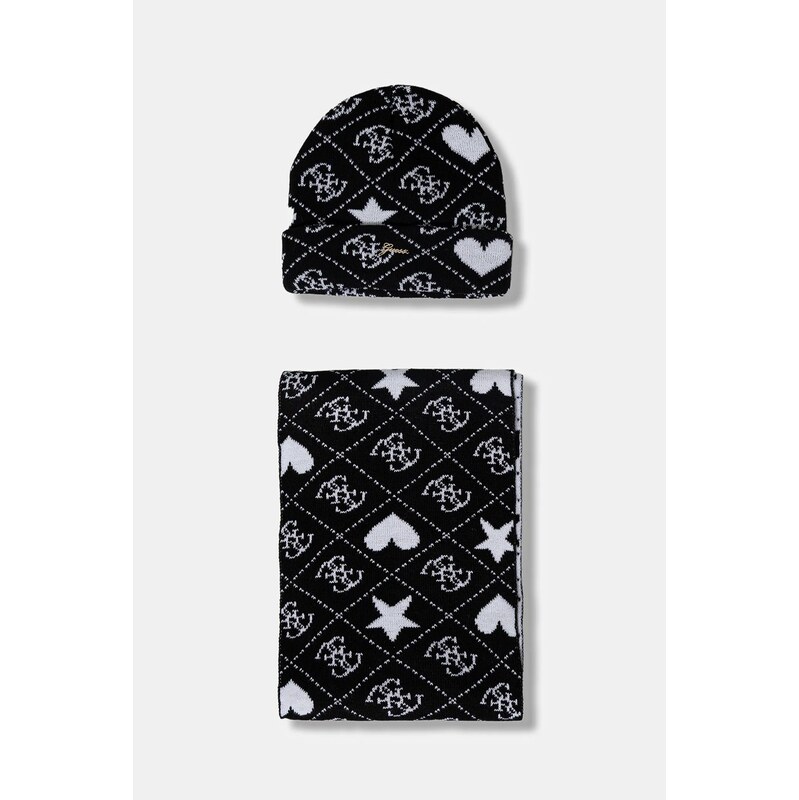 Detská čiapka a šál Guess 2-pak 66083155