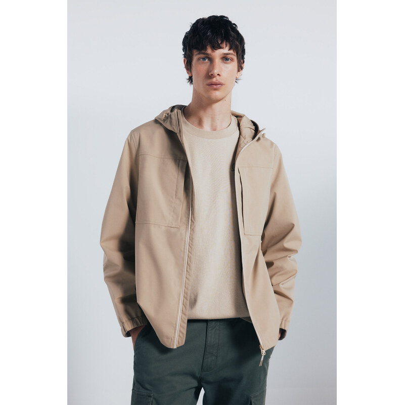 SPRINGFIELD Pánska béžová bunda 66083202