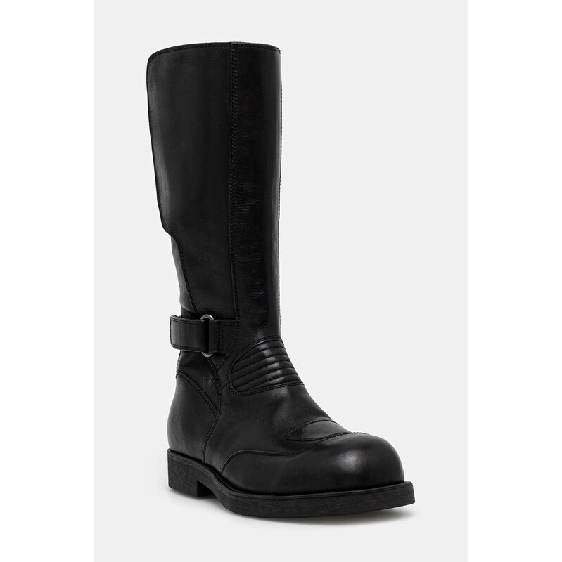 Kožené vysoké topánky MM6 Maison Margiela 66088509