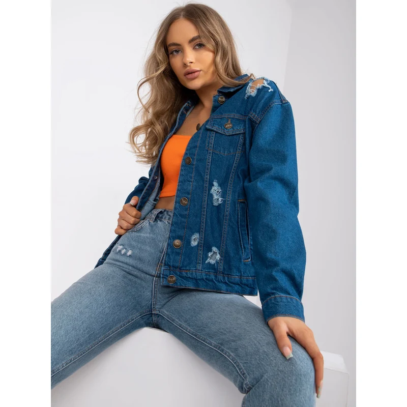 FPrice Dámska bunda RO KR CKT 4006 16x modrá 49739789