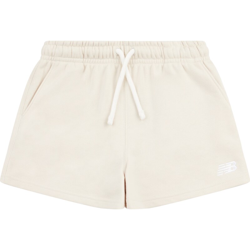 Detské šortky New Balance LAKG0006LIN – béžové 66094746