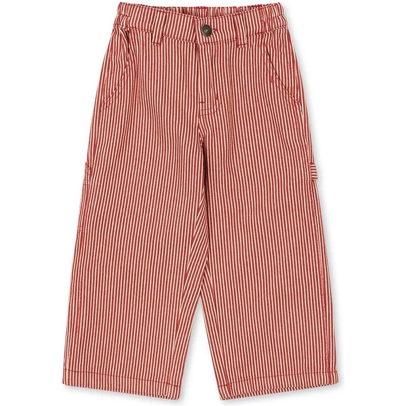 Detské bavlnené nohavice Konges Sløjd LUC PANTS GOTS 66091453