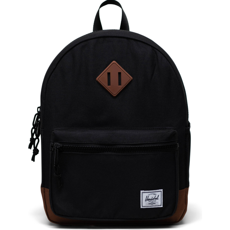 Herschel Heritage Kids Backpack Black/Saddle Brown 66101454