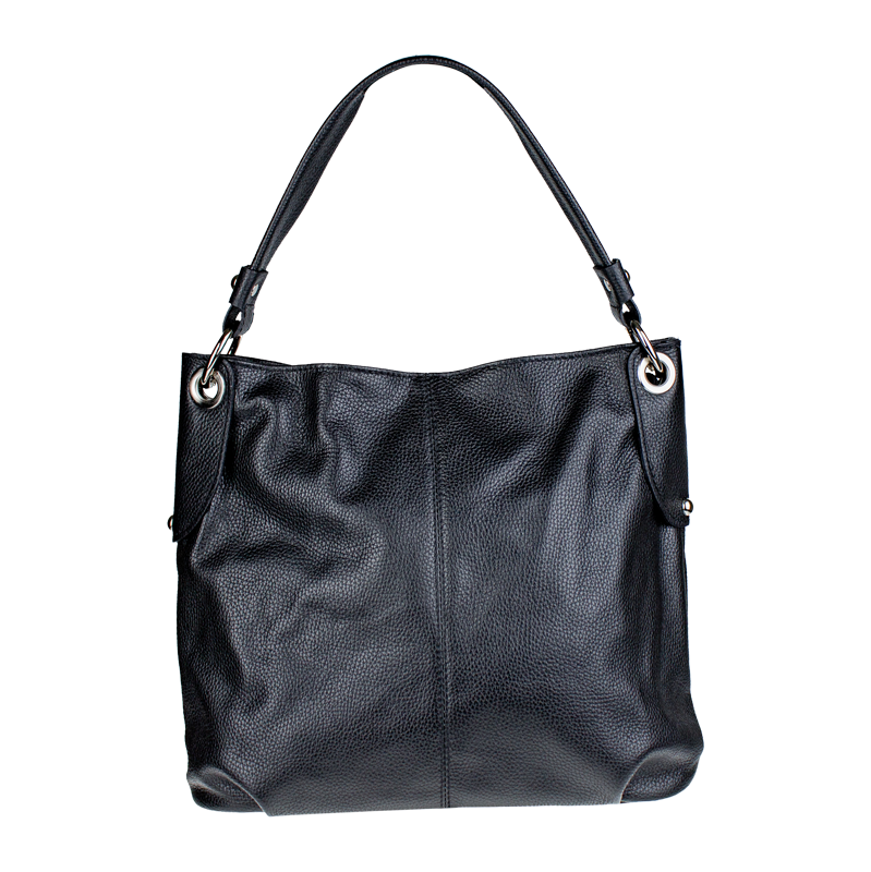 Čierna kožená talianska kabelka Margherita Nera NovaKabelka.sk 66087602