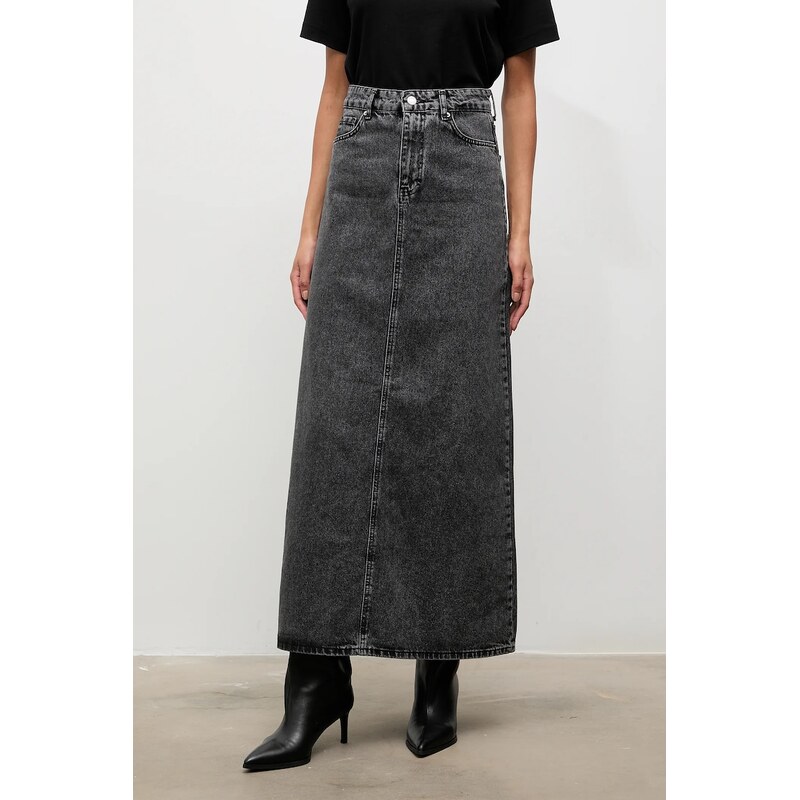 Rifľová sukňa Answear.LAB 65275080