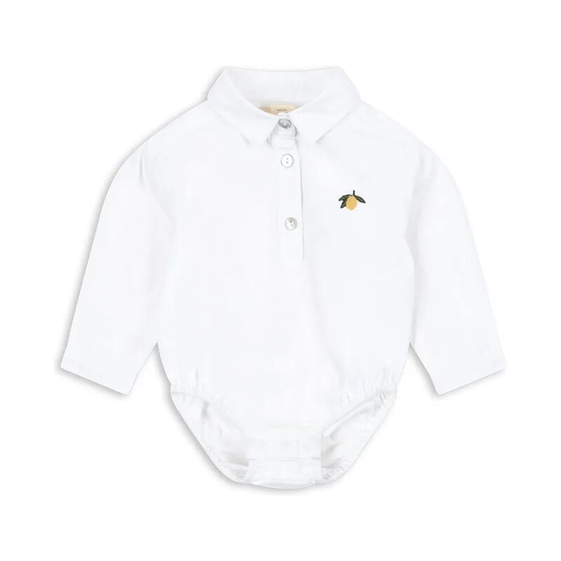 Bavlnené body pre bábätká Konges Sløjd RAY BABY SHIRT GOTS 66087685