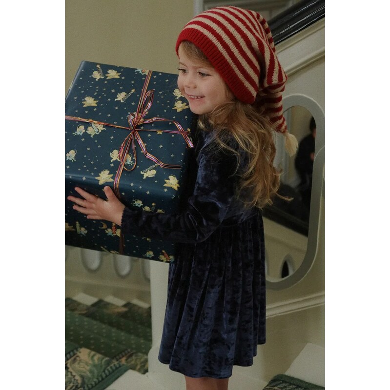 Dievčenské šaty Konges Sløjd CARLITO DRESS GRS 66087724