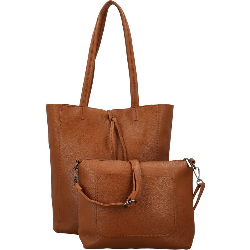 Dámsky set kabeliek hnedý - Paolo bags Marika hnedá 66113311