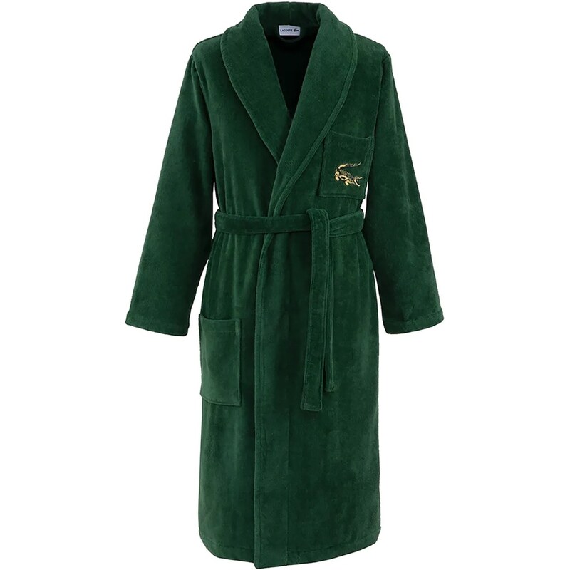 Bavlnený župan Lacoste LRENE Vert L 66088457