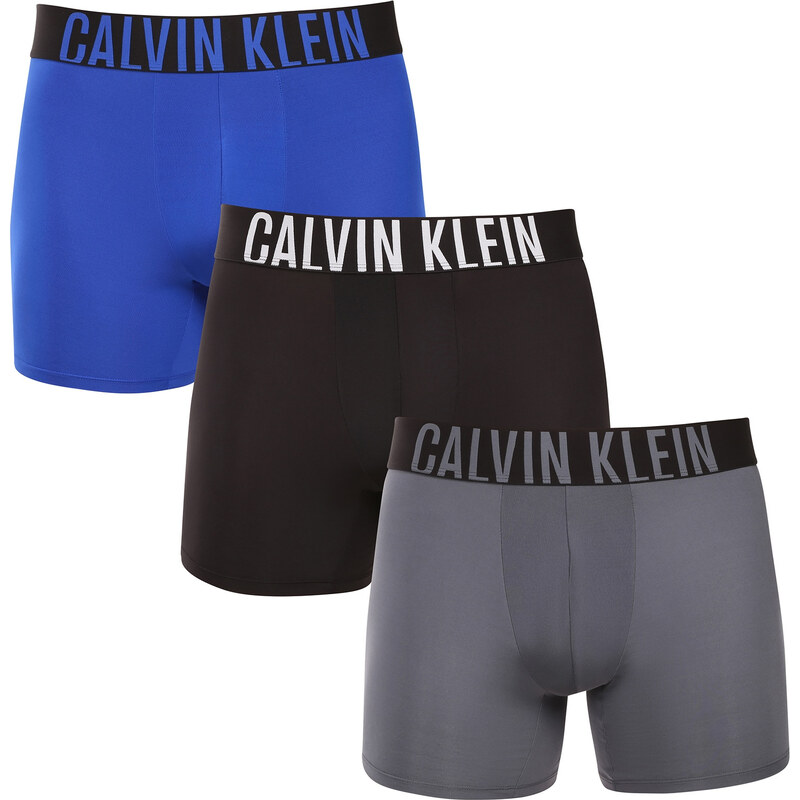 3PACK pánske boxerky Calvin Klein viacfarebné (NB3612A-Z2Q) 66088546