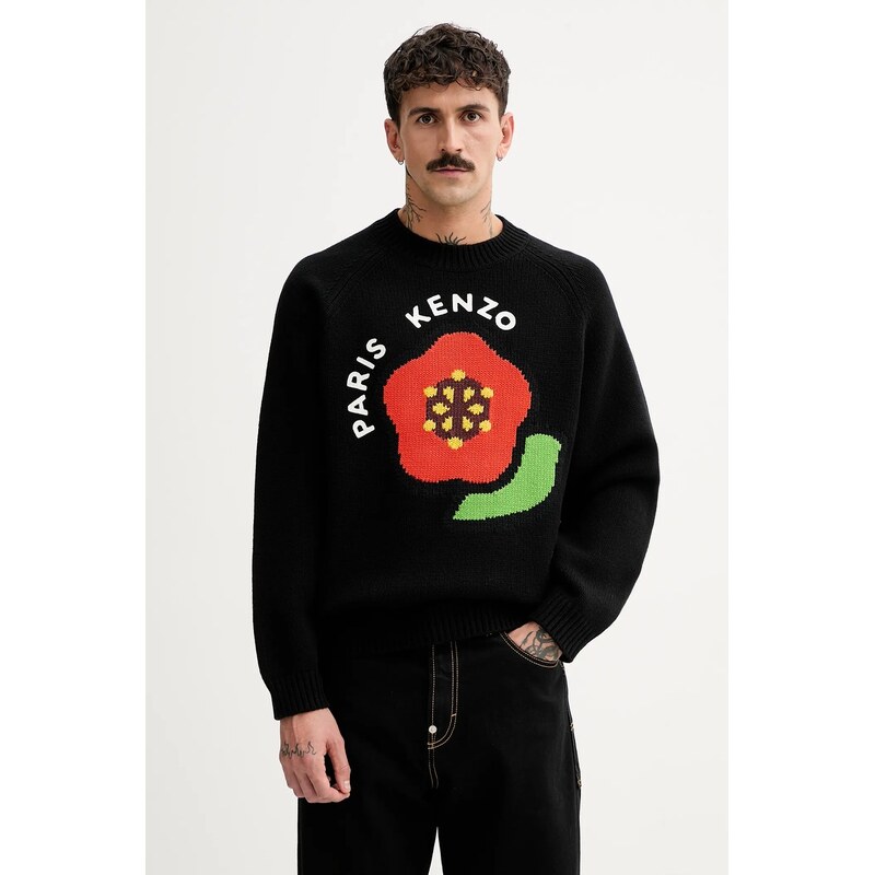 Vlnený sveter Kenzo Pop 65965825