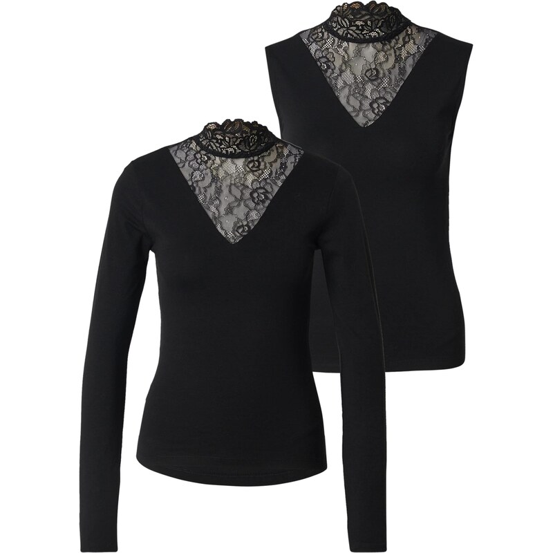 ABOUT YOU Top Mirja čierna 66009711