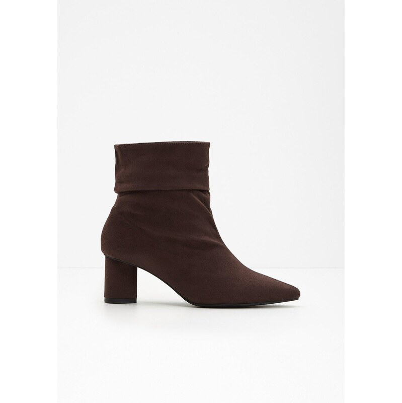 bonprix Krátke čižmy, farba hnedá 66090092