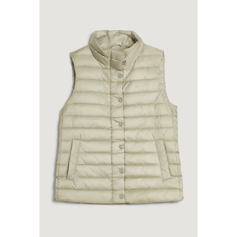 VESTA GANT LIGHT DOWN VEST FADED SAGE 66091404