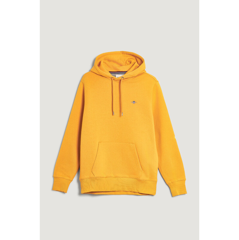 MIKINA GANT REG SHIELD HOODIE YELLOW LICHEN 66091395