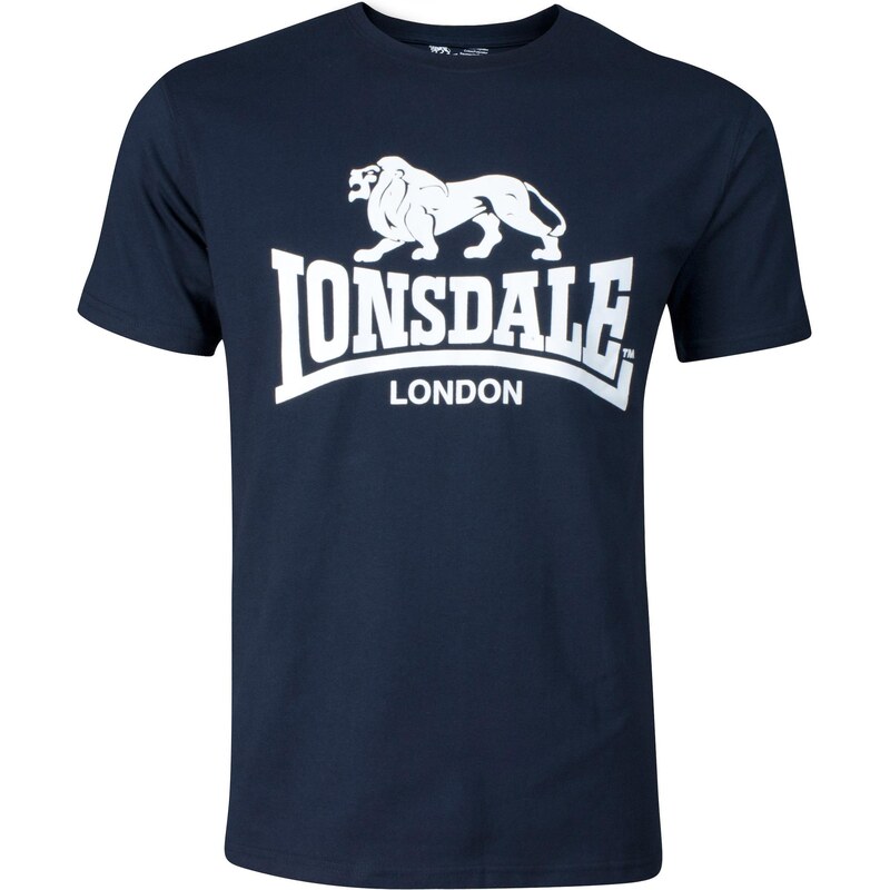 LONSDALE Tričko námornícka modrá / biela 61625465